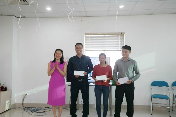 Cá nhân đạt chỉ tiêu tháng 1 của phòng Sales & Marketing