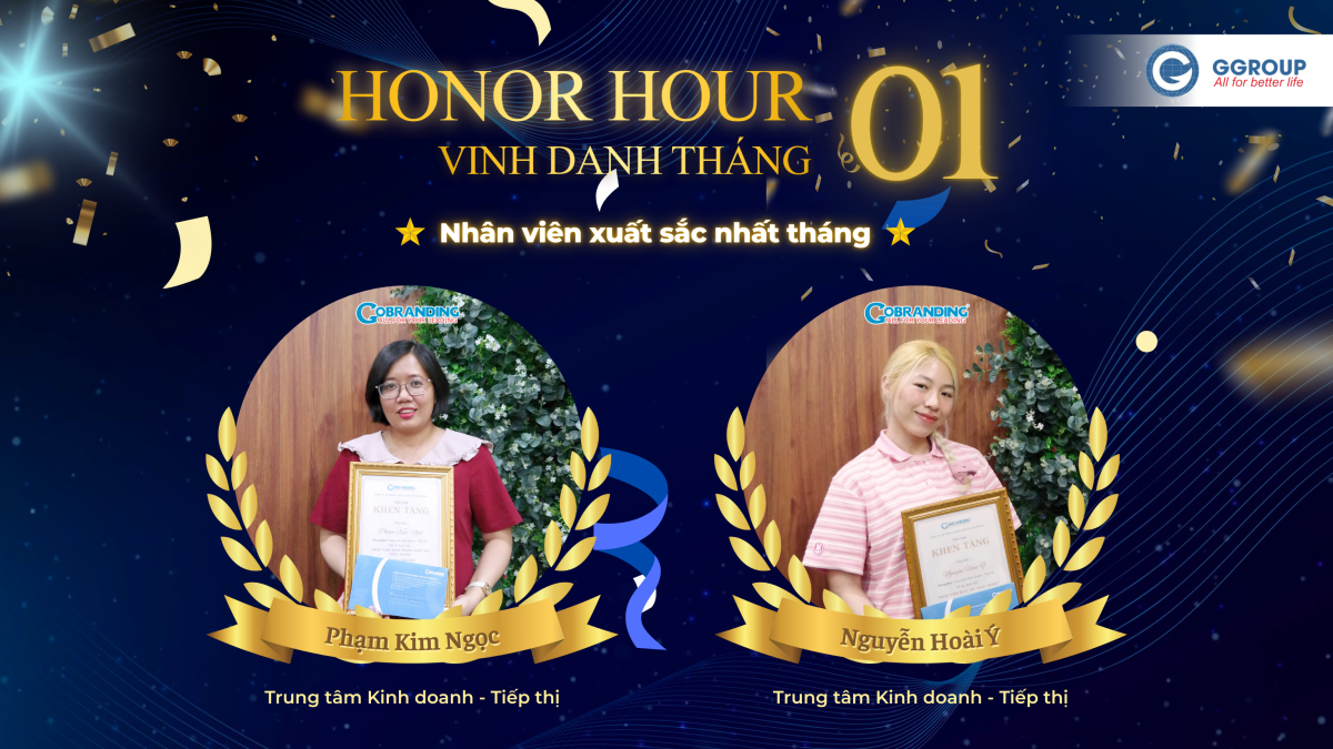 Honor Hour – Vinh danh GGROUP-ER xuất sắc tháng 01/2026