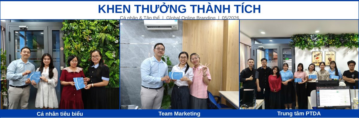Khen Thưởng Thành Tích Cá Nhân & Tập Thể